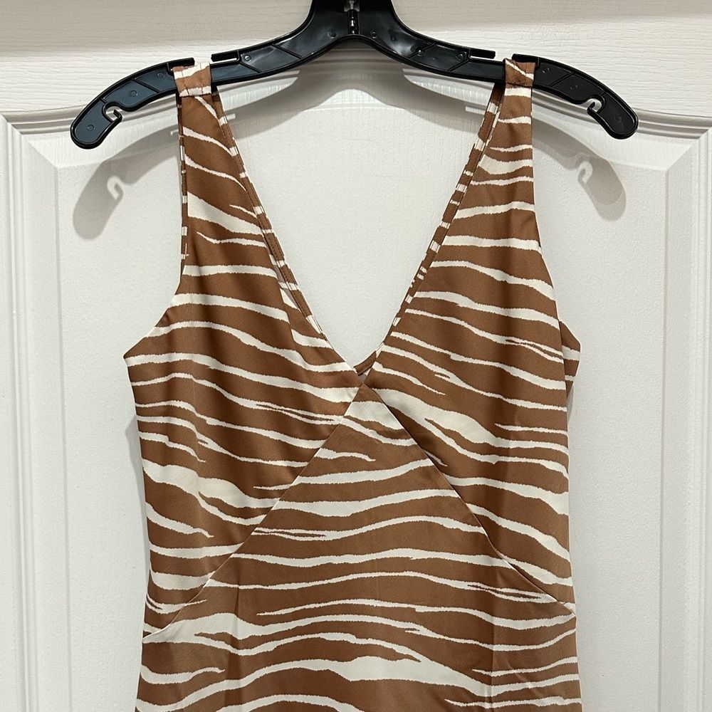 A New Day Animal Print Brown Dress Size S - Picture 3 of 6